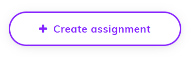 Screenshot of the '+ Create assingment' button